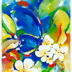 Ulysses and Frangipani by Helen Wiltshire